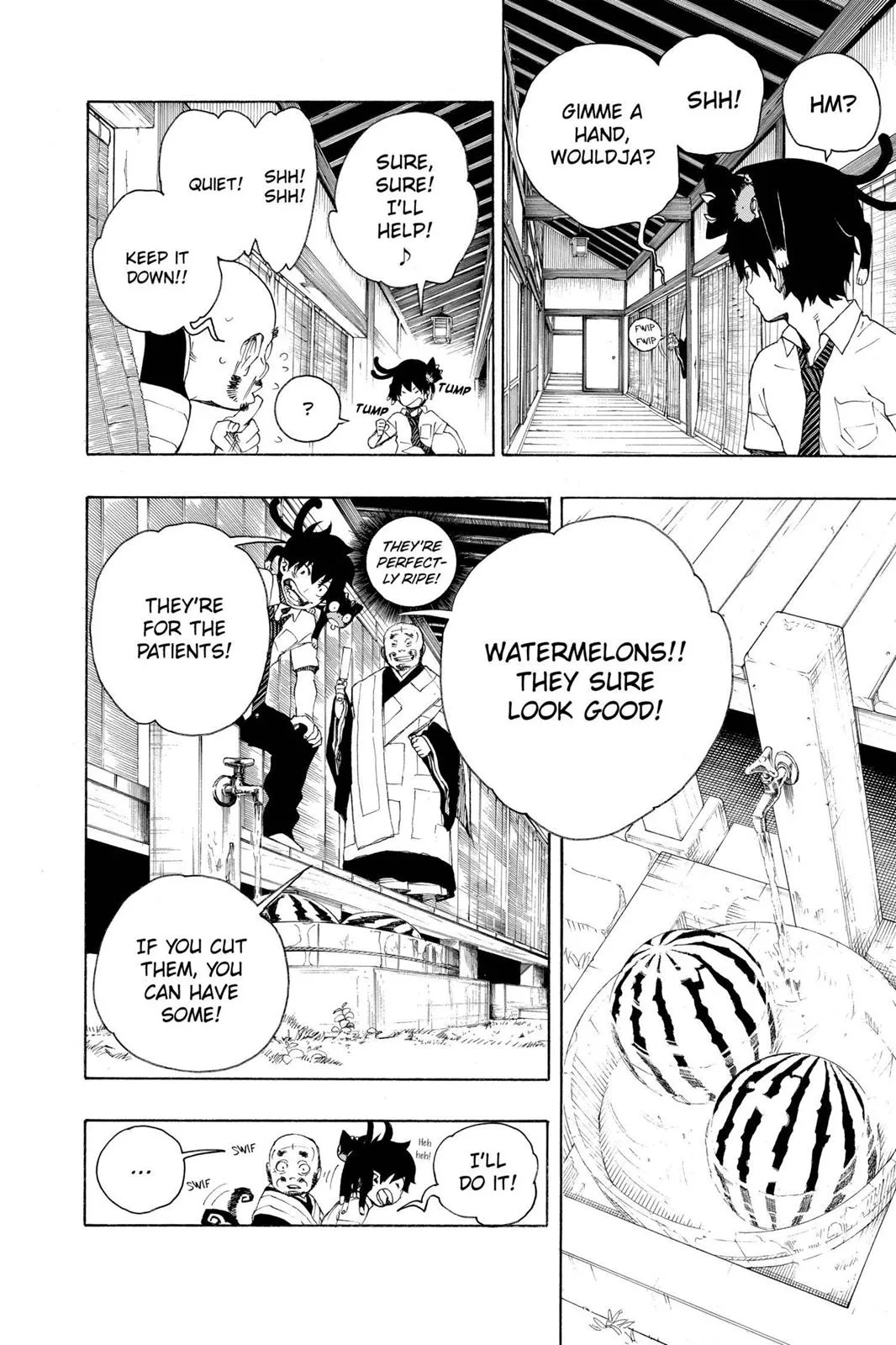 Blue Exorcist, chapter 18, page 16