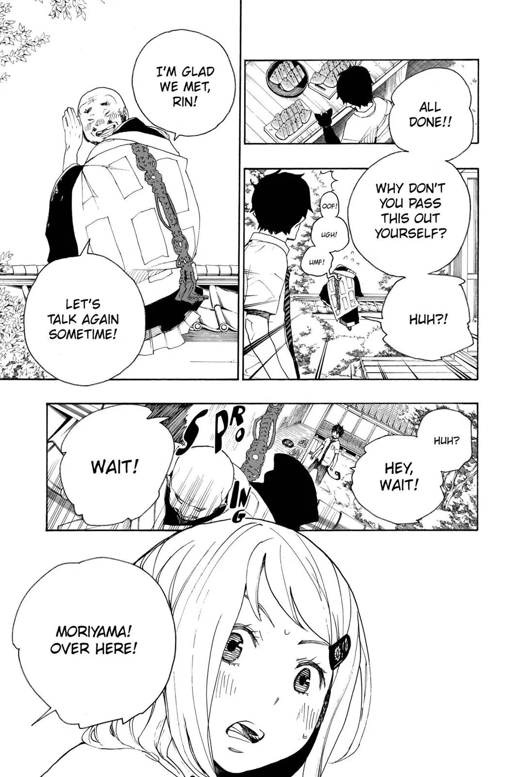 Blue Exorcist, chapter 18, page 21