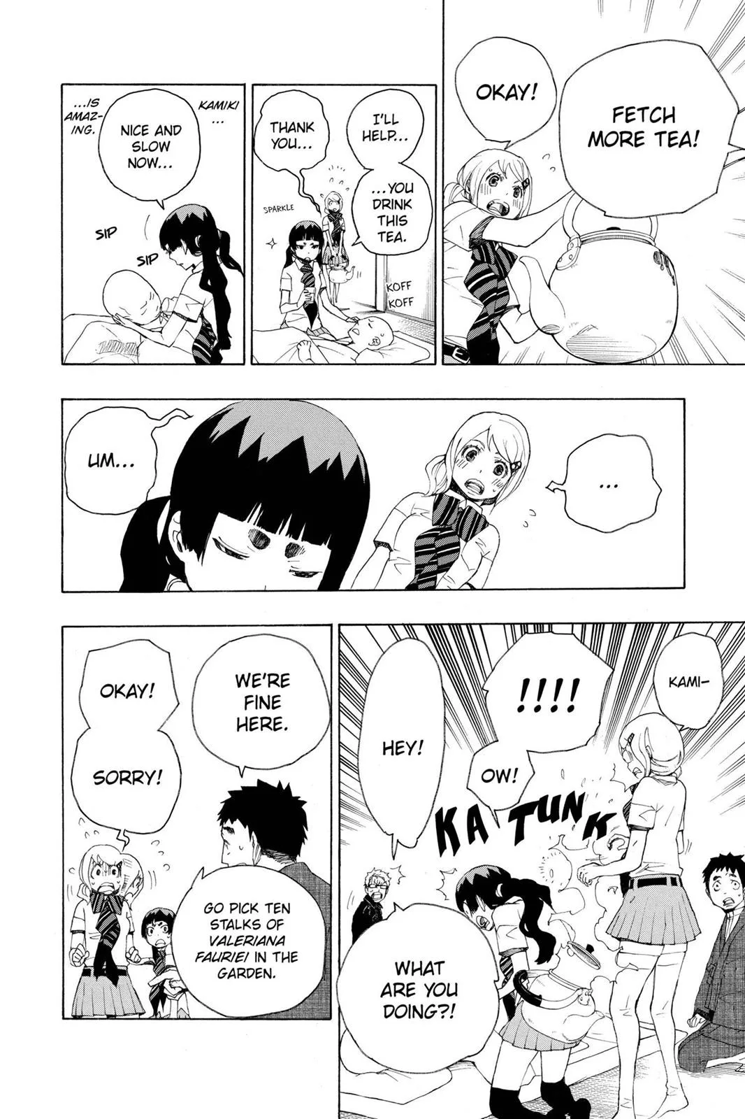 Blue Exorcist, chapter 18, page 22