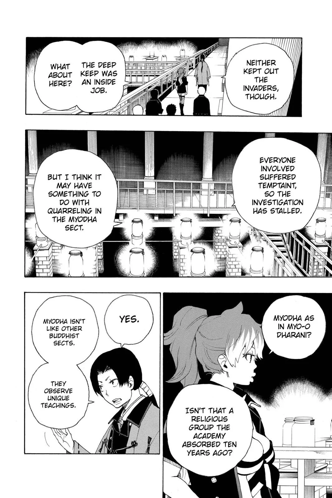 Blue Exorcist, chapter 18, page 33