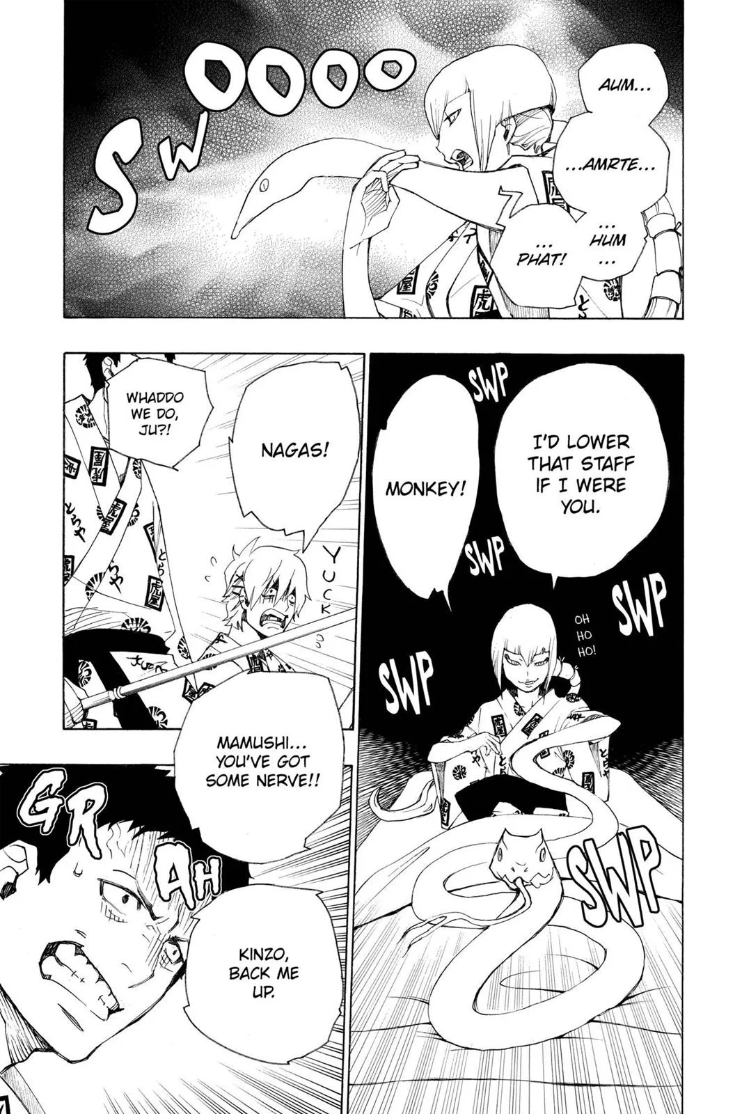 Blue Exorcist, chapter 18, page 38
