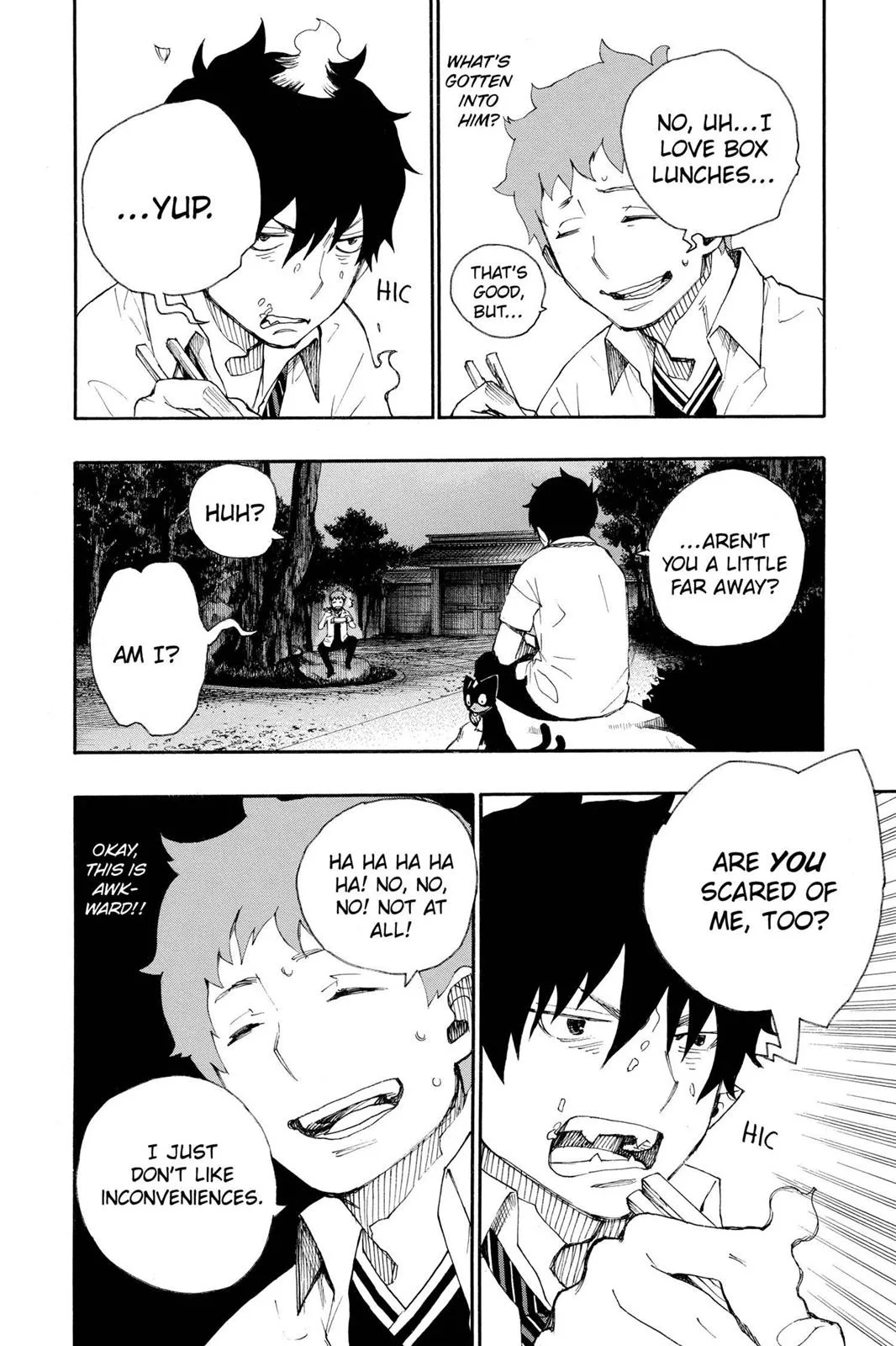 Blue Exorcist, chapter 19, page 14
