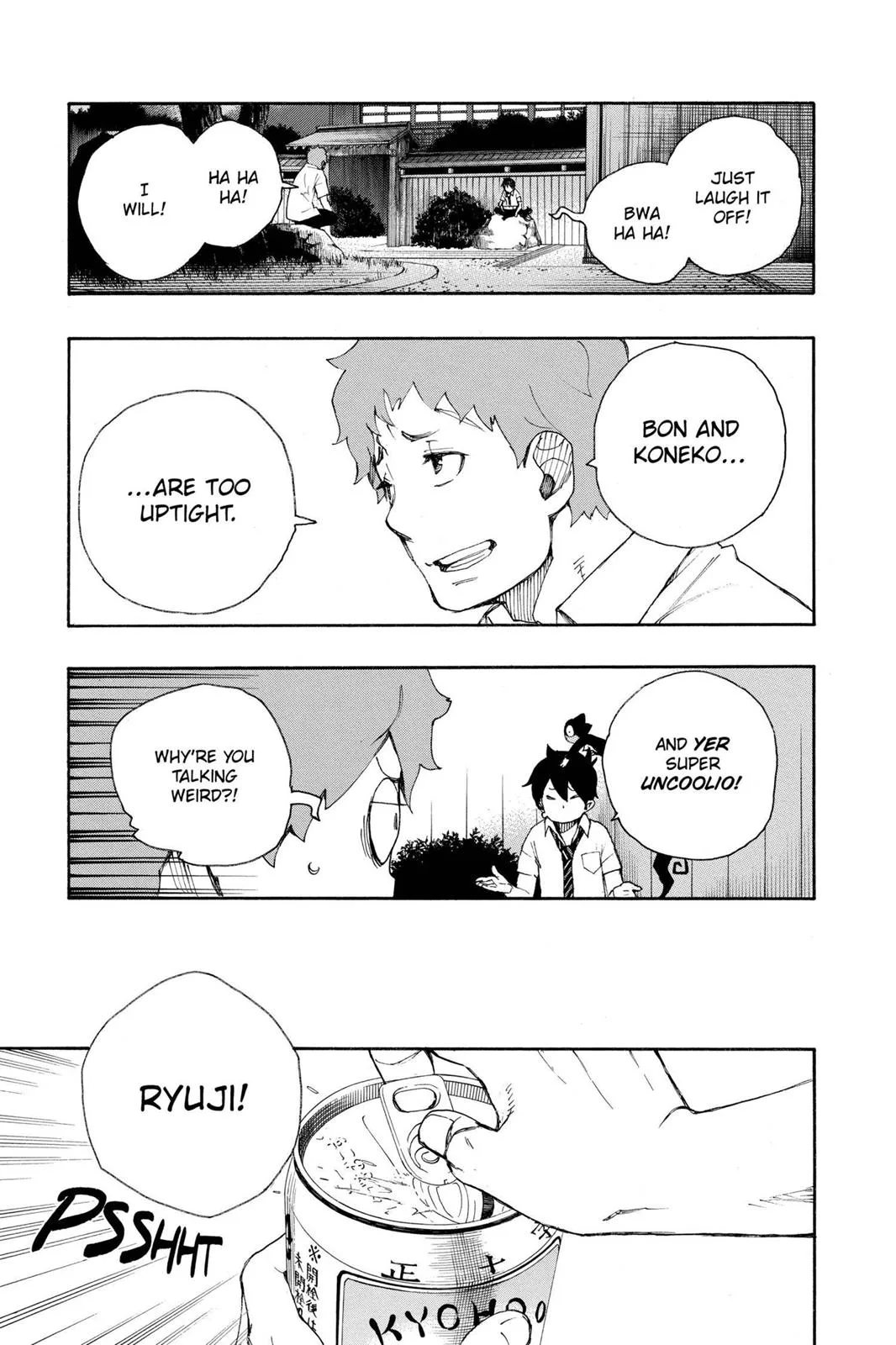 Blue Exorcist, chapter 19, page 17