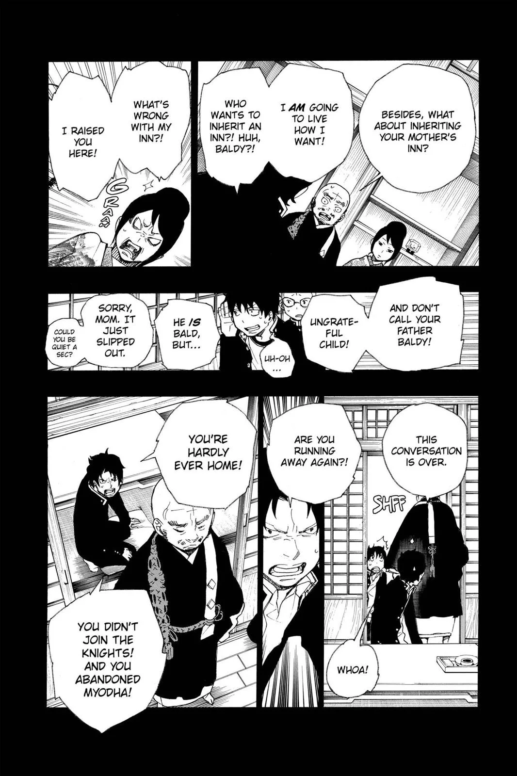Blue Exorcist, chapter 19, page 30