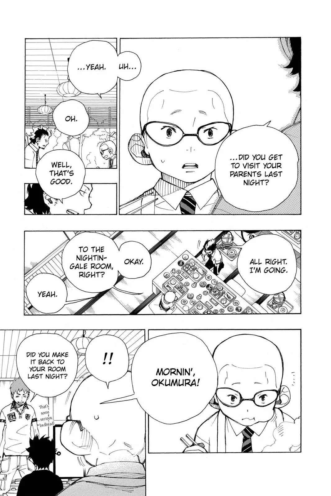 Blue Exorcist, chapter 20, page 10