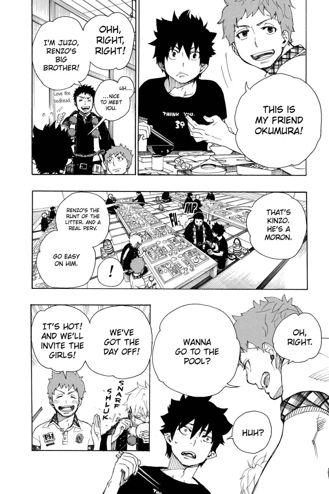 Blue Exorcist, chapter 20, page 13