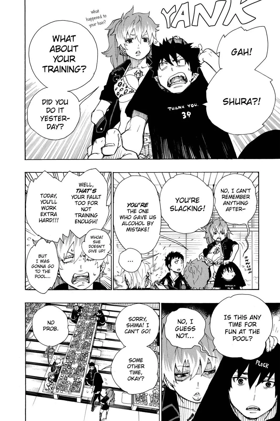 Blue Exorcist, chapter 20, page 15