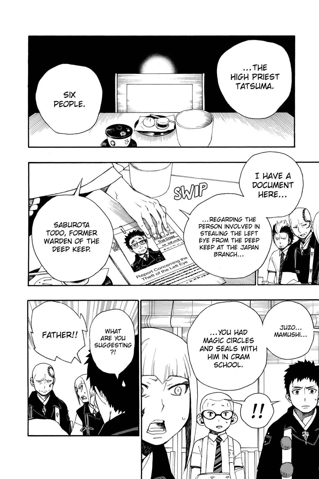Blue Exorcist, chapter 20, page 32
