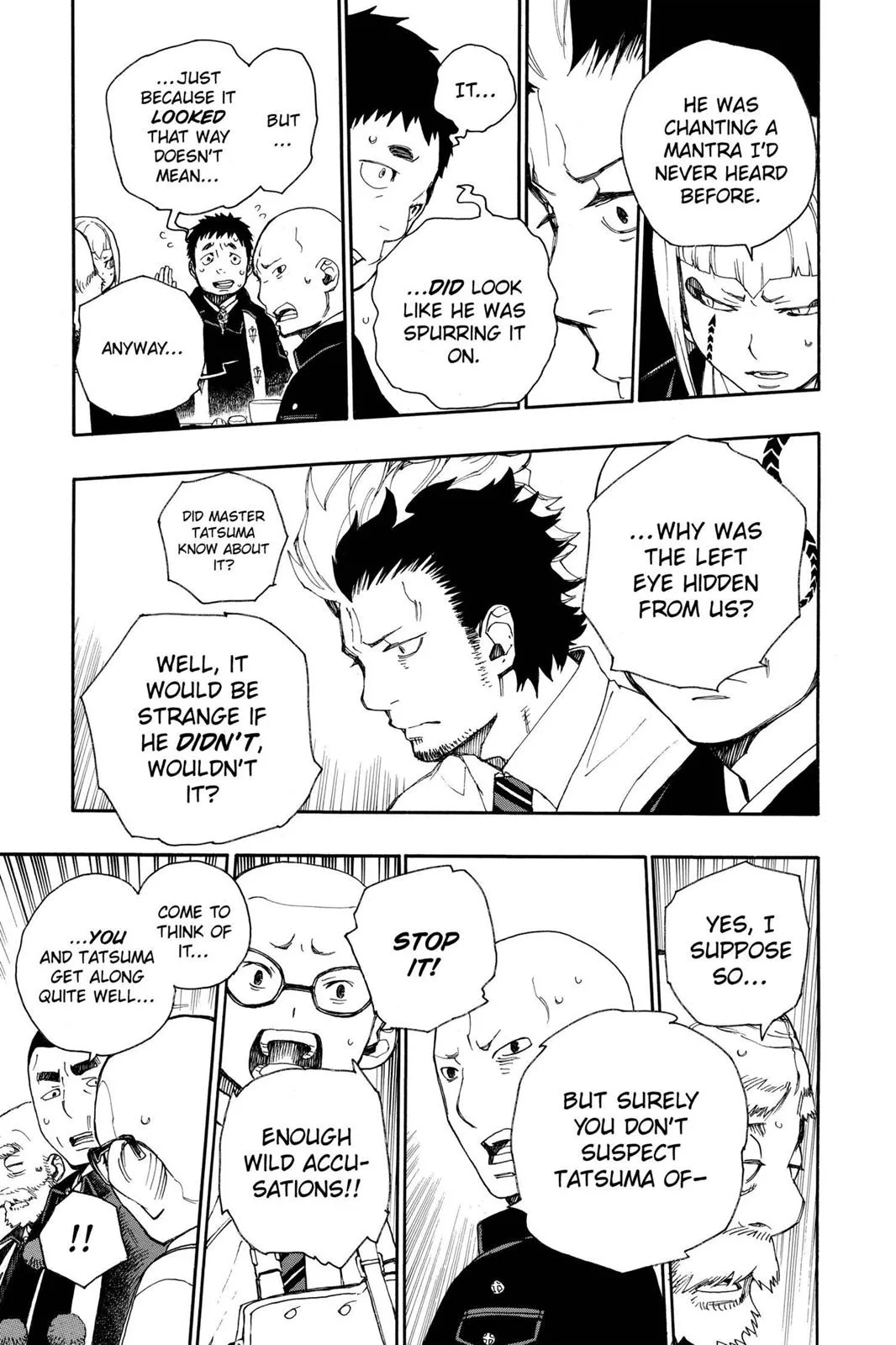 Blue Exorcist, chapter 20, page 35