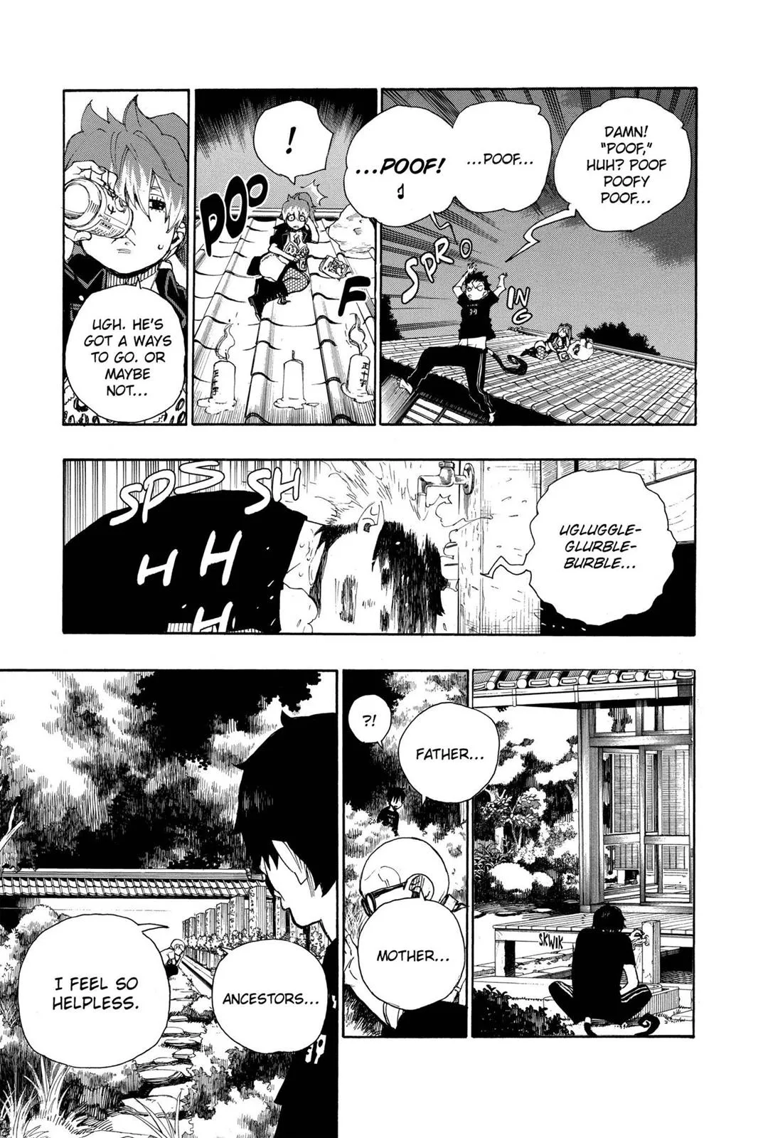 Blue Exorcist, chapter 20, page 39