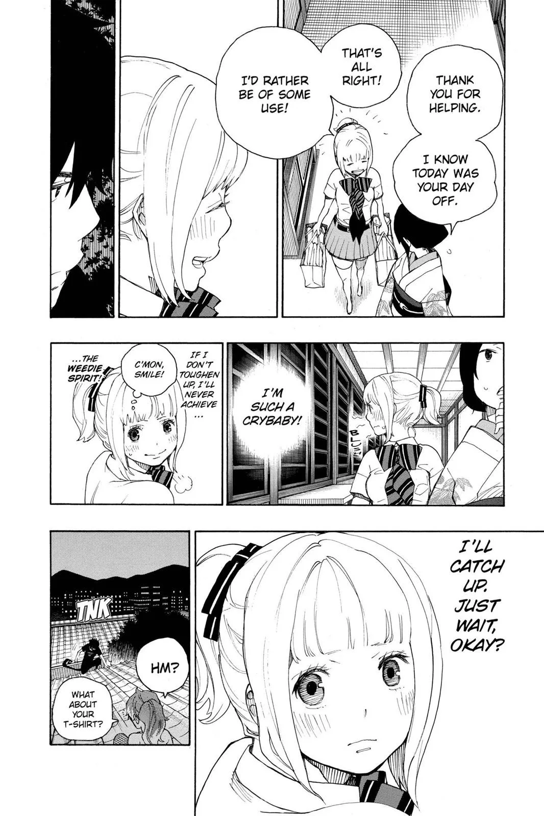 Blue Exorcist, chapter 21, page 6