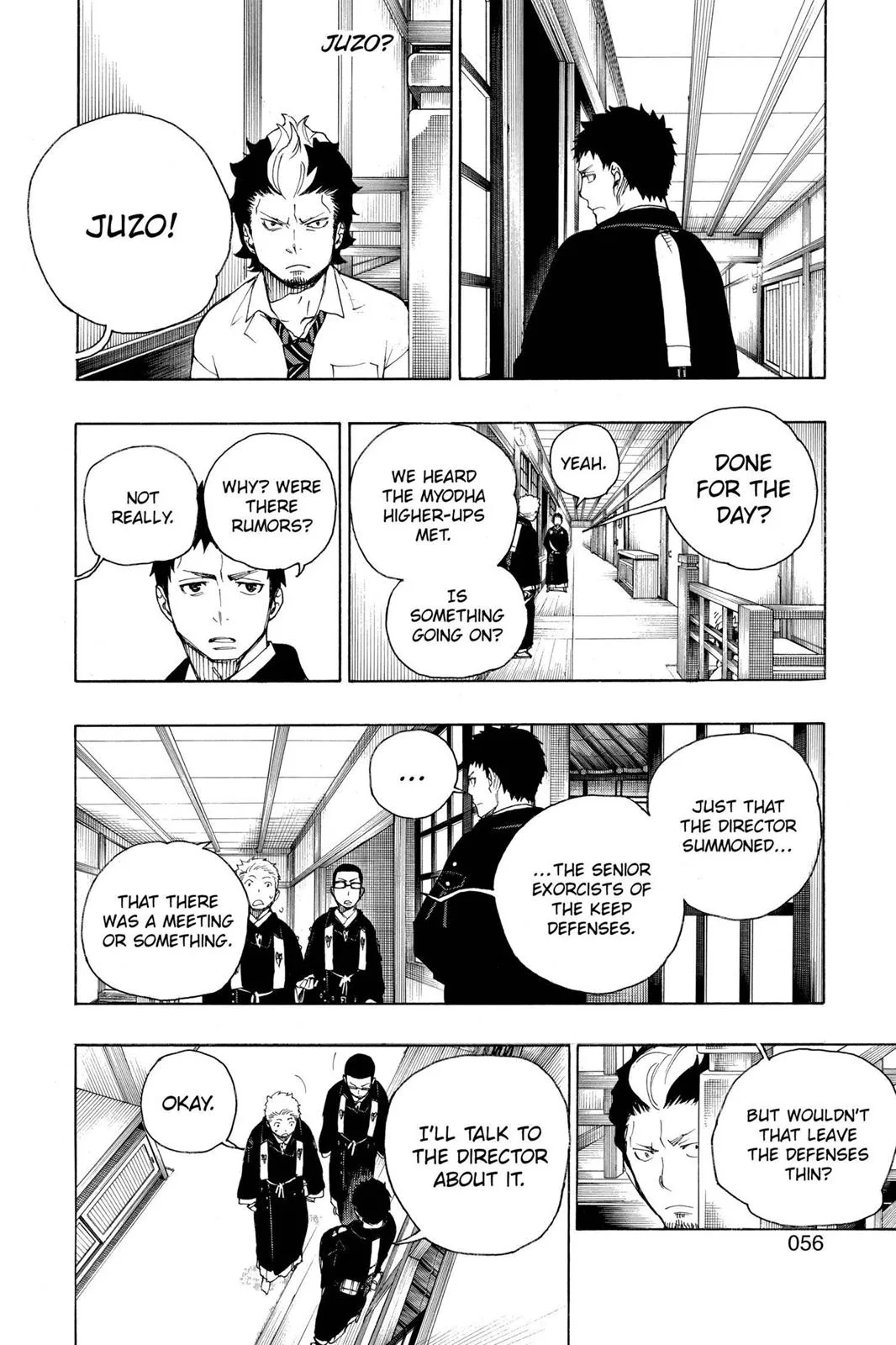 Blue Exorcist, chapter 21, page 8