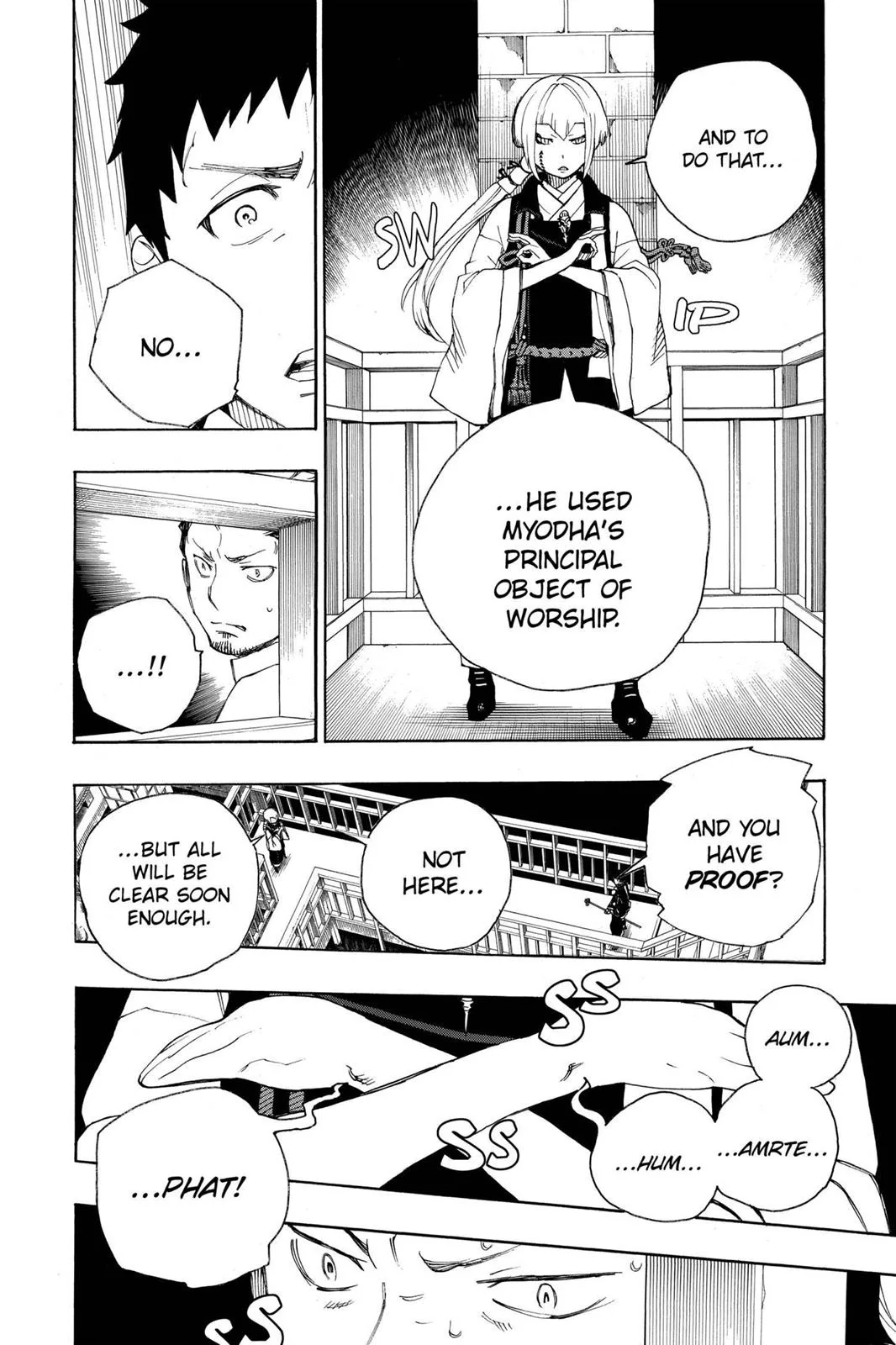 Blue Exorcist, chapter 21, page 18