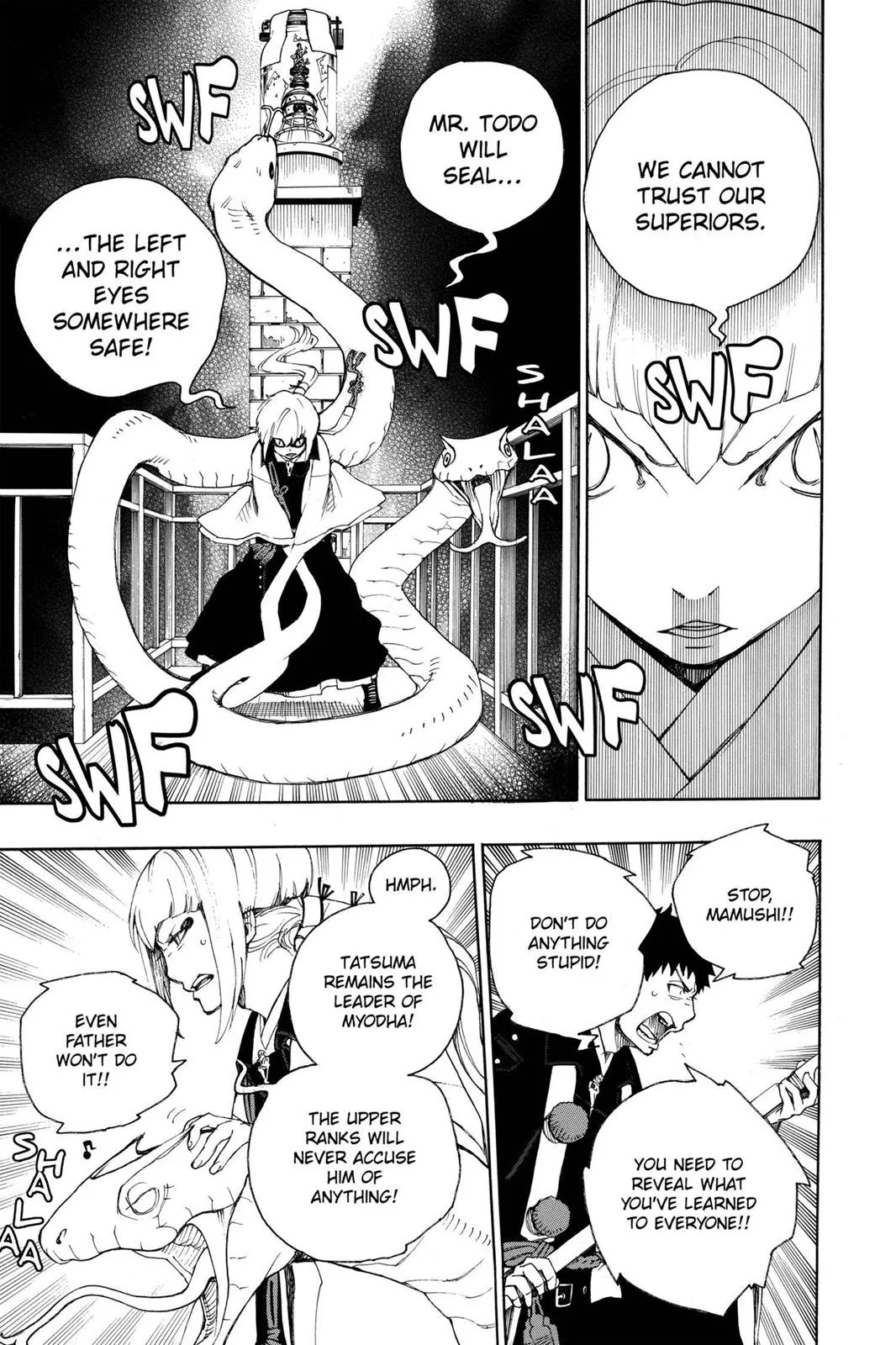 Blue Exorcist, chapter 21, page 19