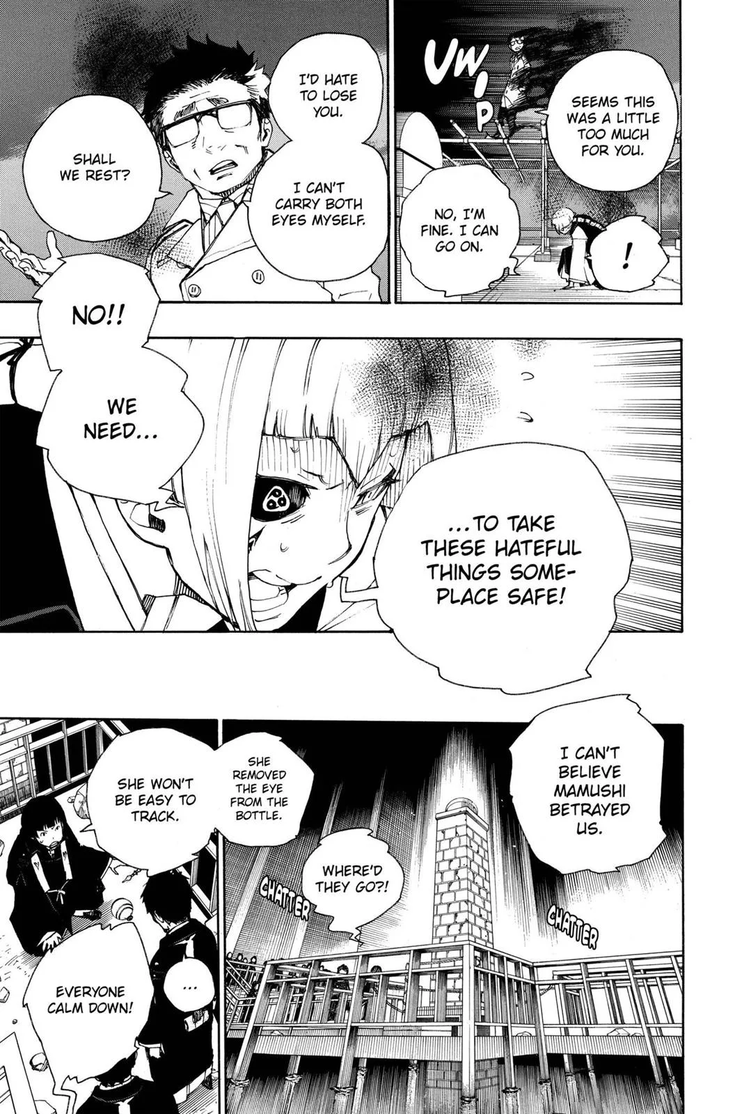 Blue Exorcist, chapter 22, page 3