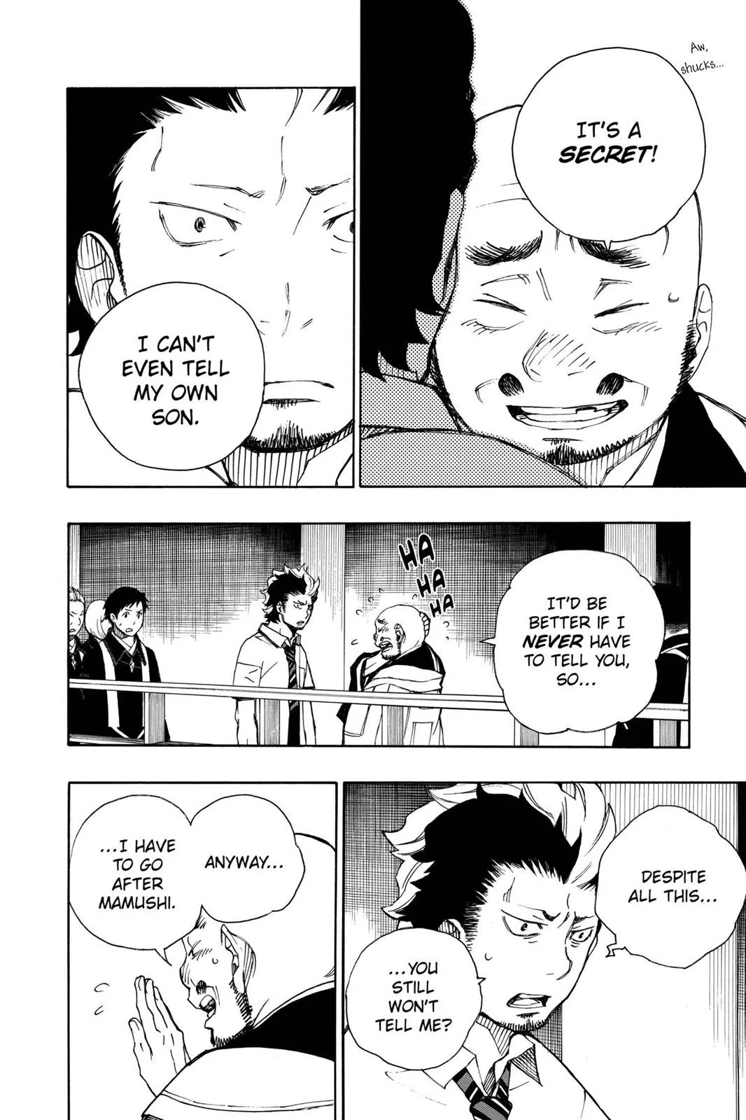 Blue Exorcist, chapter 22, page 6