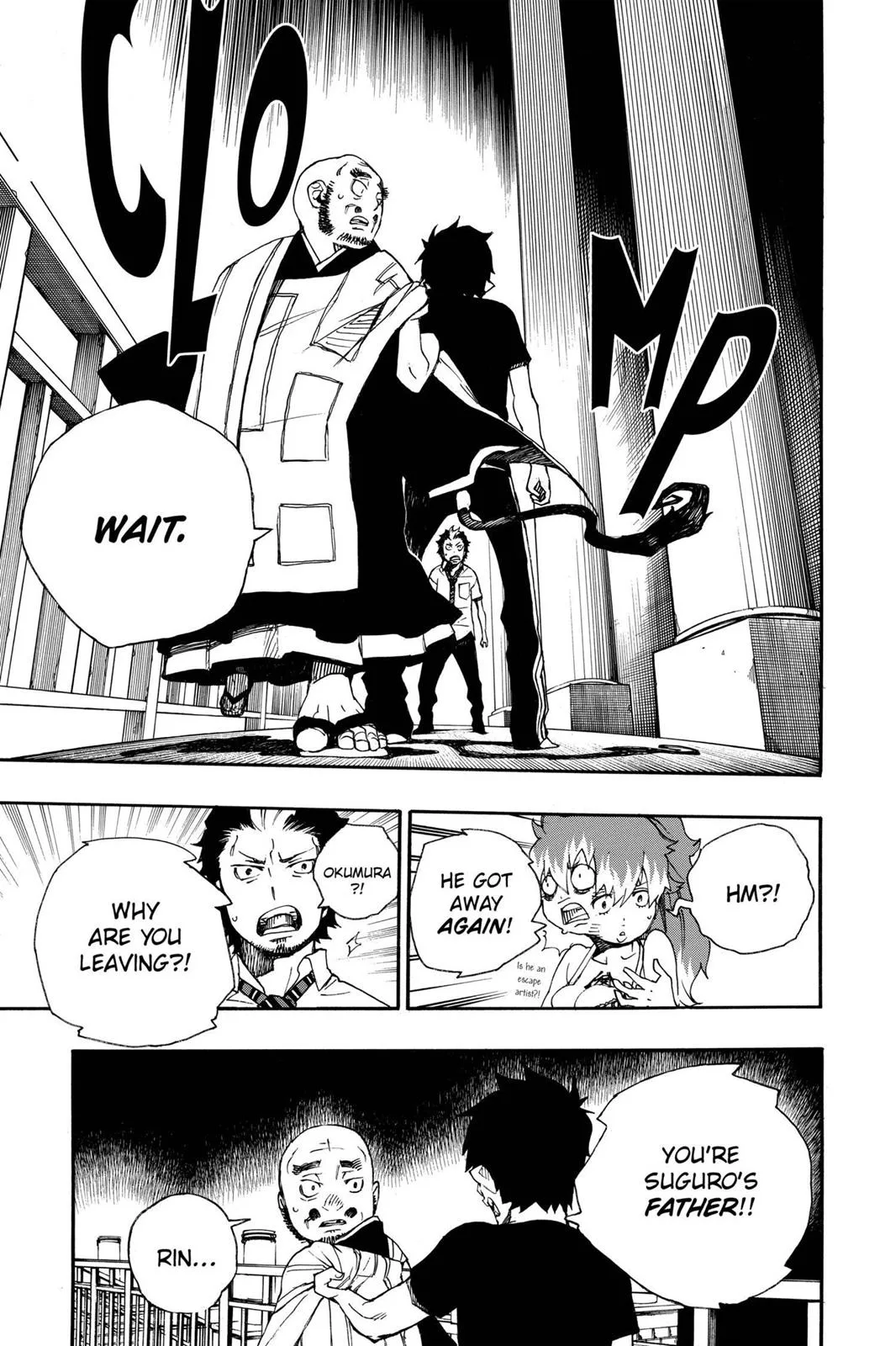 Blue Exorcist, chapter 22, page 9