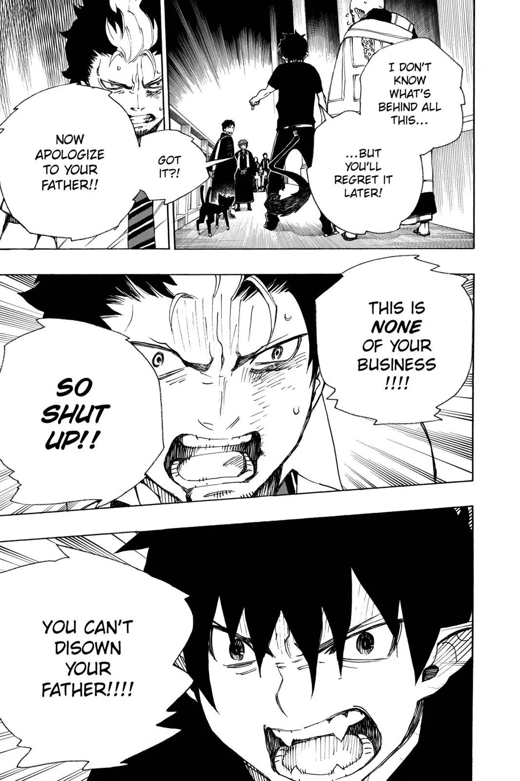 Blue Exorcist, chapter 22, page 11