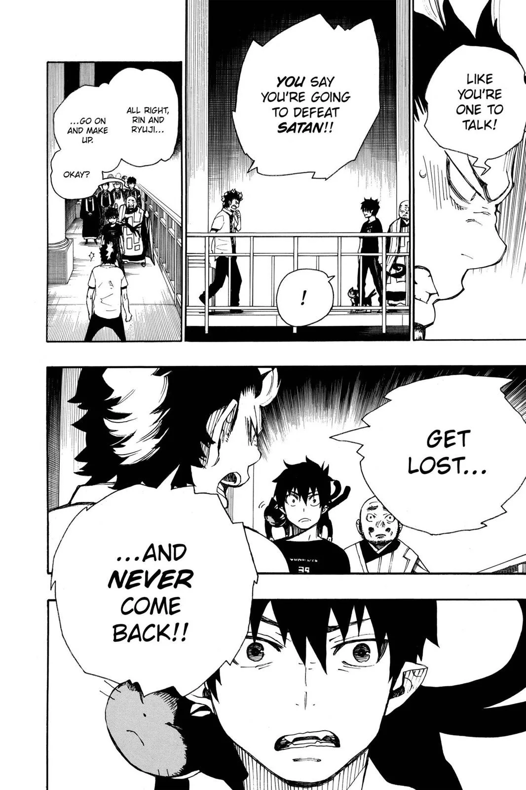 Blue Exorcist, chapter 22, page 12