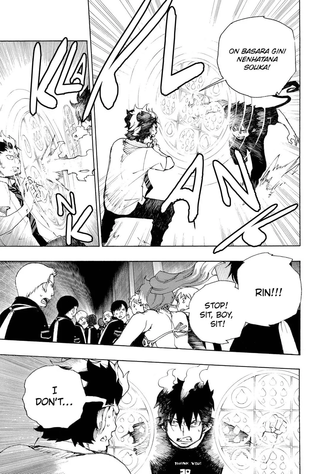 Blue Exorcist, chapter 22, page 15