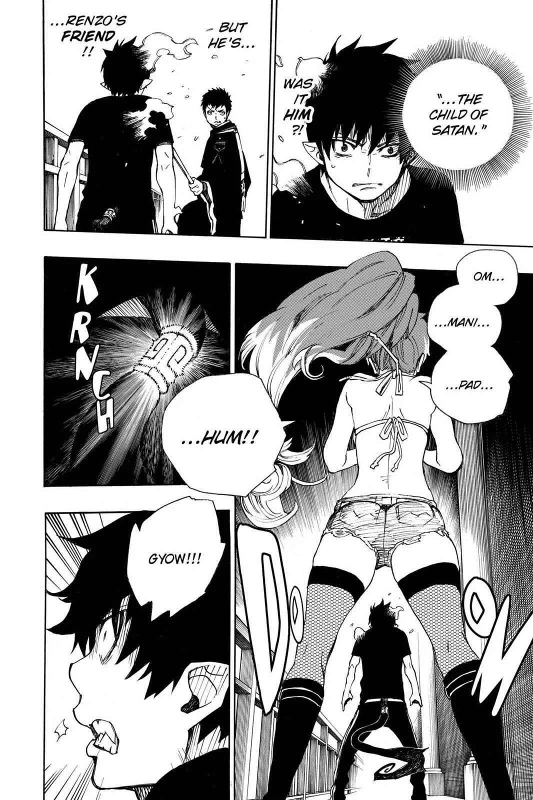 Blue Exorcist, chapter 22, page 18