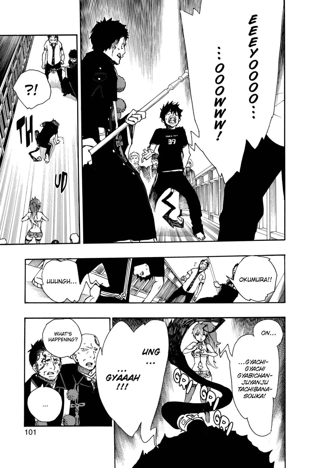 Blue Exorcist, chapter 22, page 19