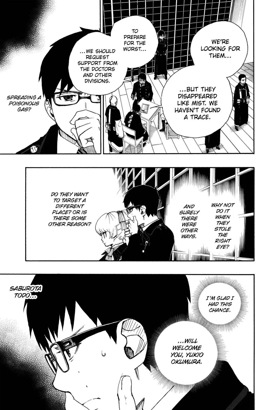 Blue Exorcist, chapter 23, page 3