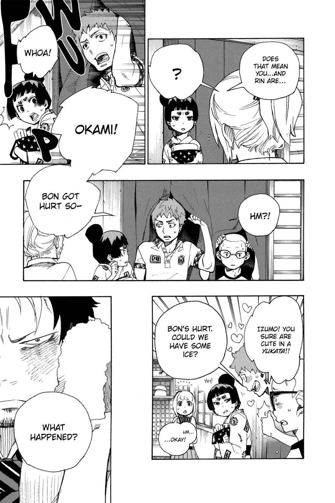 Blue Exorcist, chapter 23, page 7