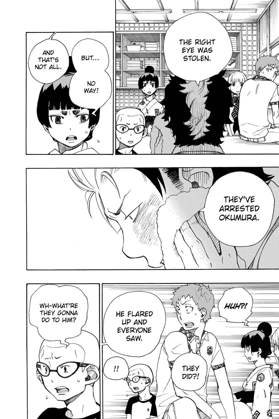 Blue Exorcist, chapter 23, page 8
