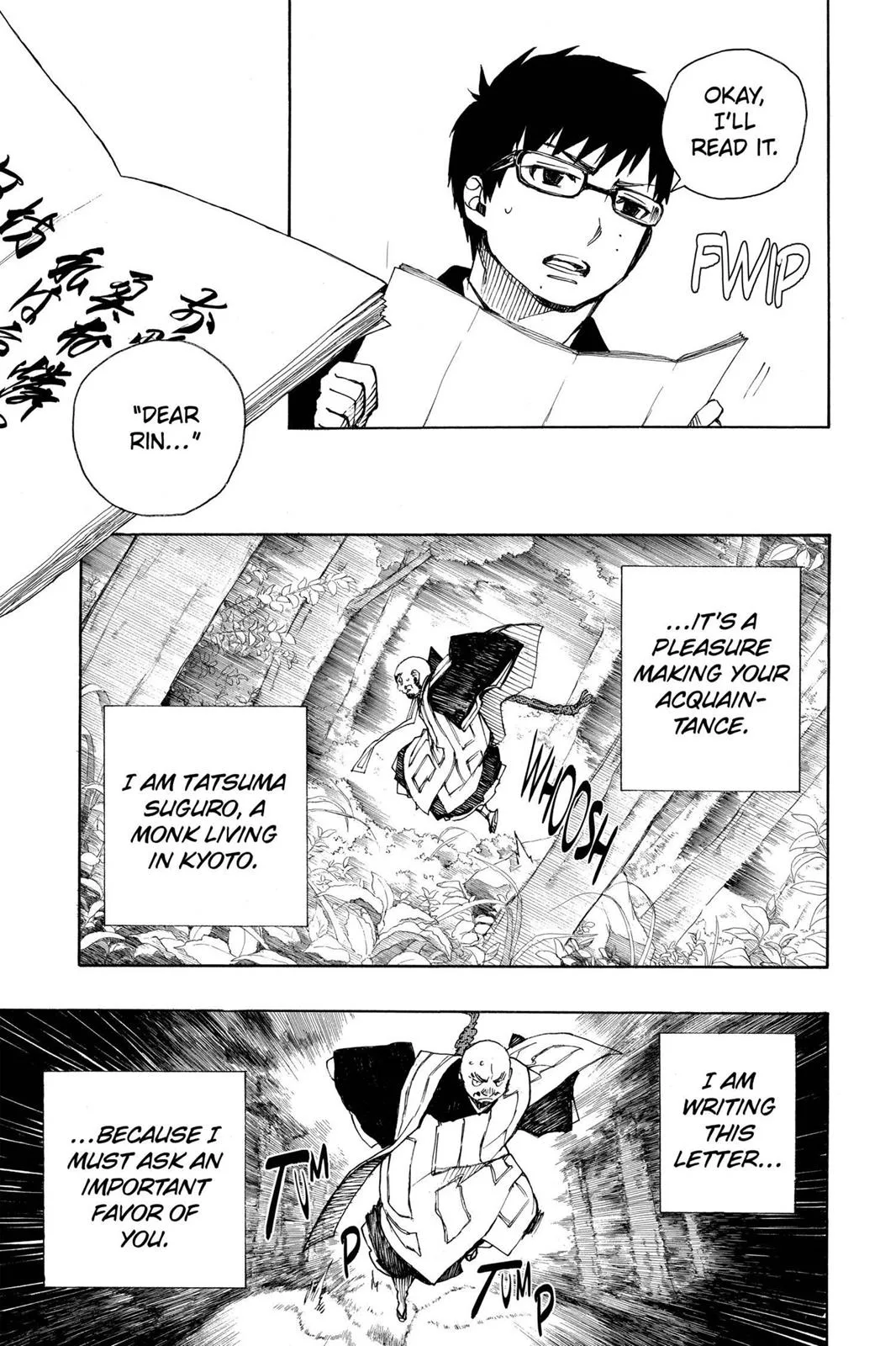 Blue Exorcist, chapter 23, page 15