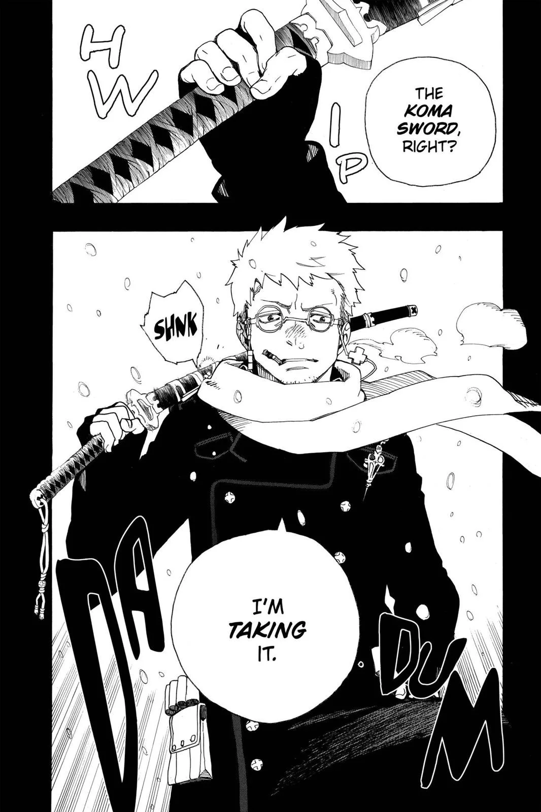 Blue Exorcist, chapter 23, page 27