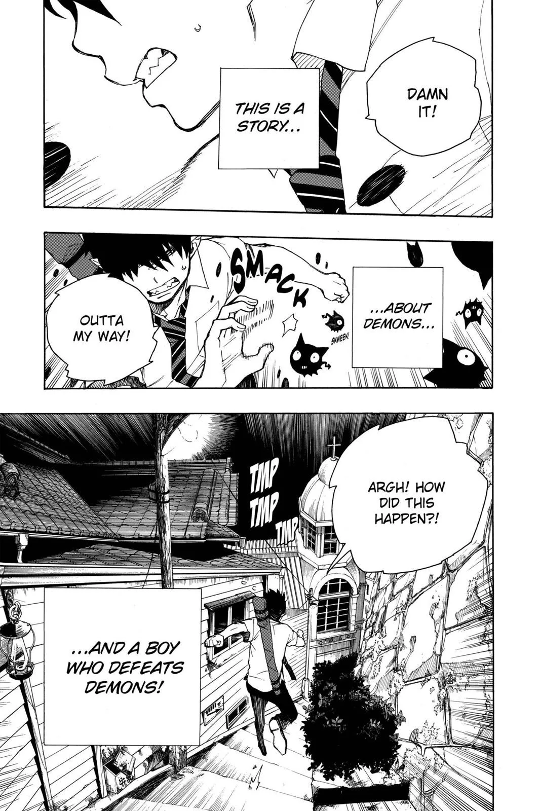Blue Exorcist, chapter 23.5, page 3