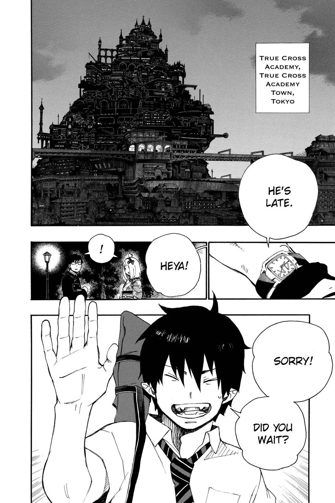 Blue Exorcist, chapter 23.5, page 4