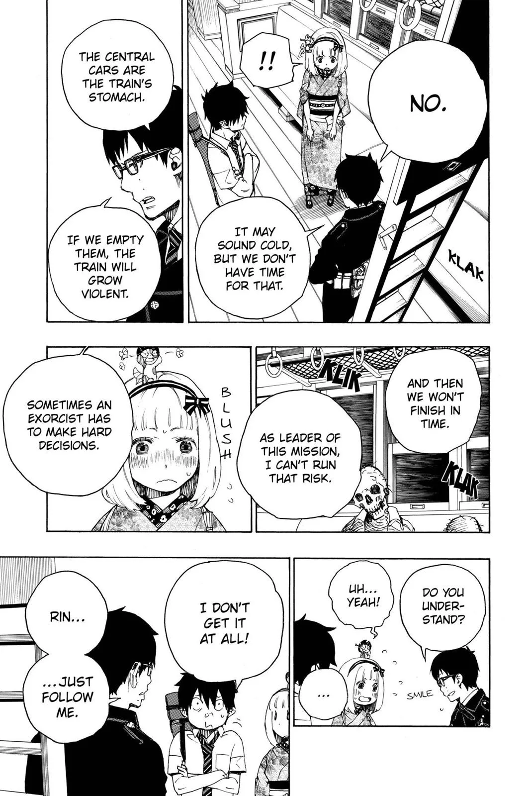 Blue Exorcist, chapter 23.5, page 17