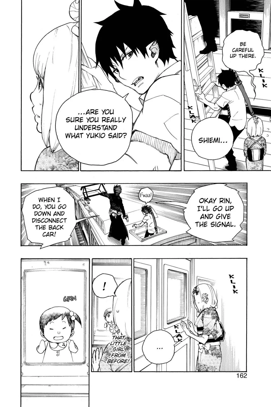Blue Exorcist, chapter 23.5, page 18