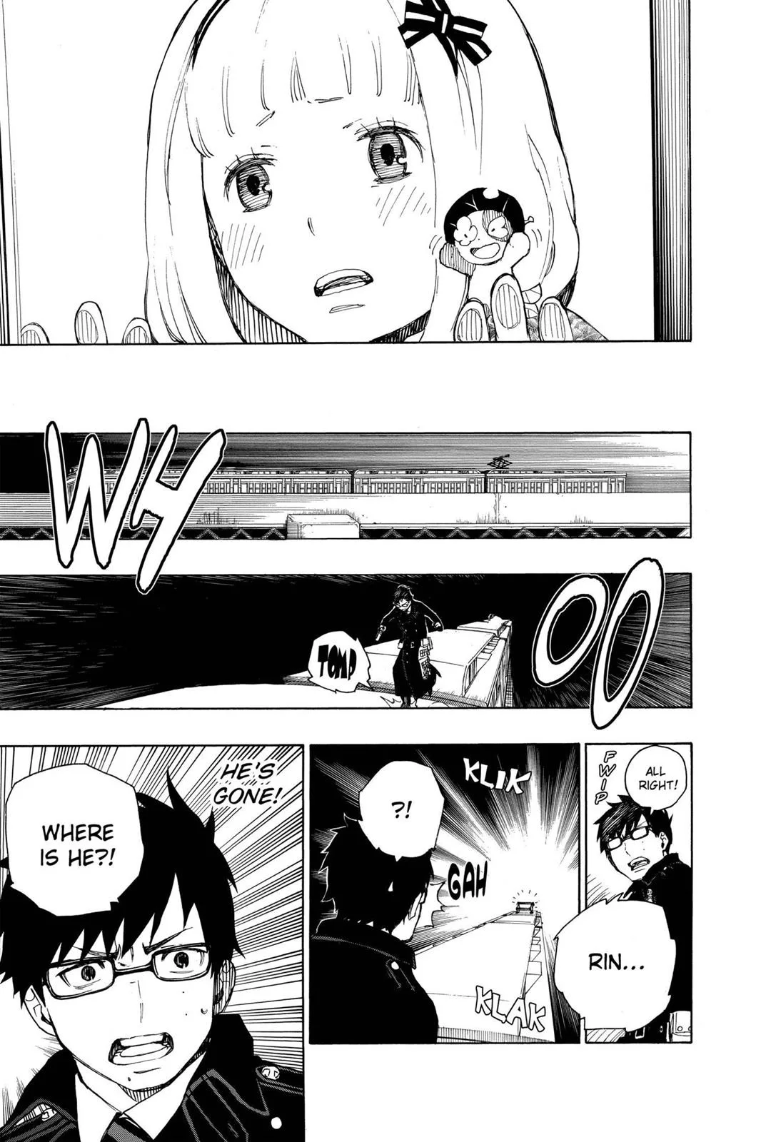 Blue Exorcist, chapter 23.5, page 19