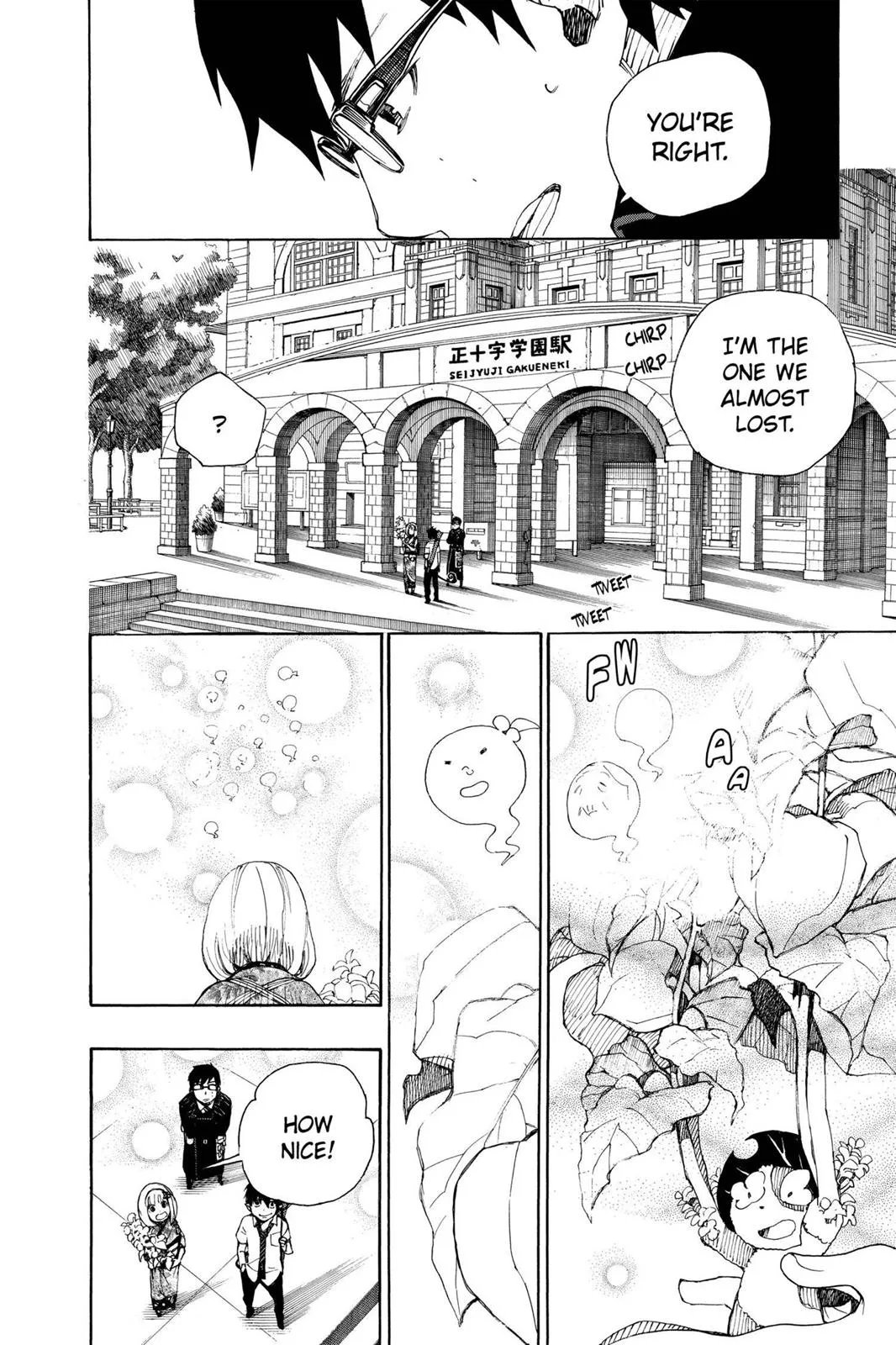 Blue Exorcist, chapter 23.5, page 31