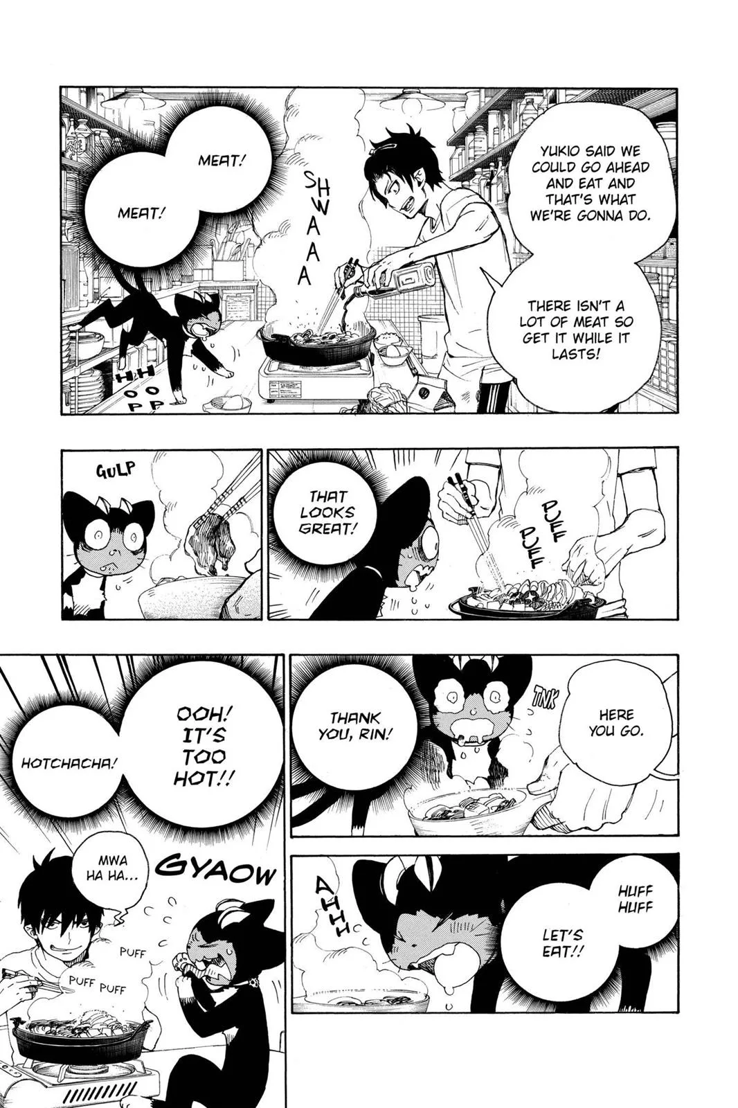 Blue Exorcist, chapter 23.6, page 3