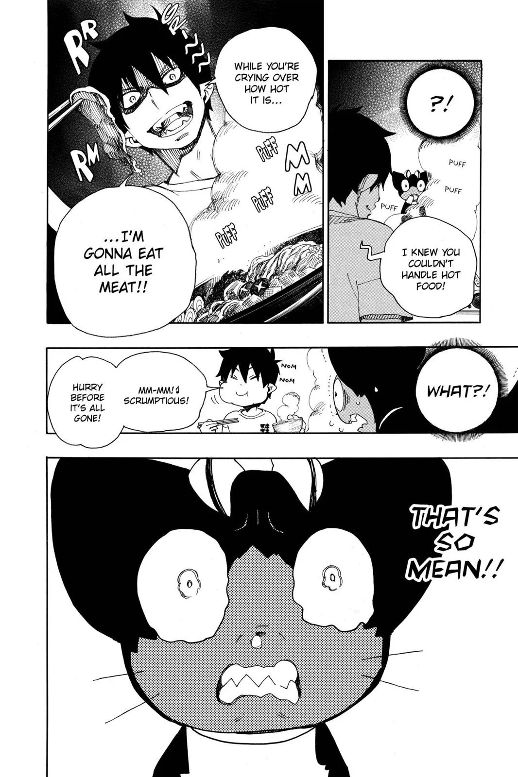 Blue Exorcist, chapter 23.6, page 4