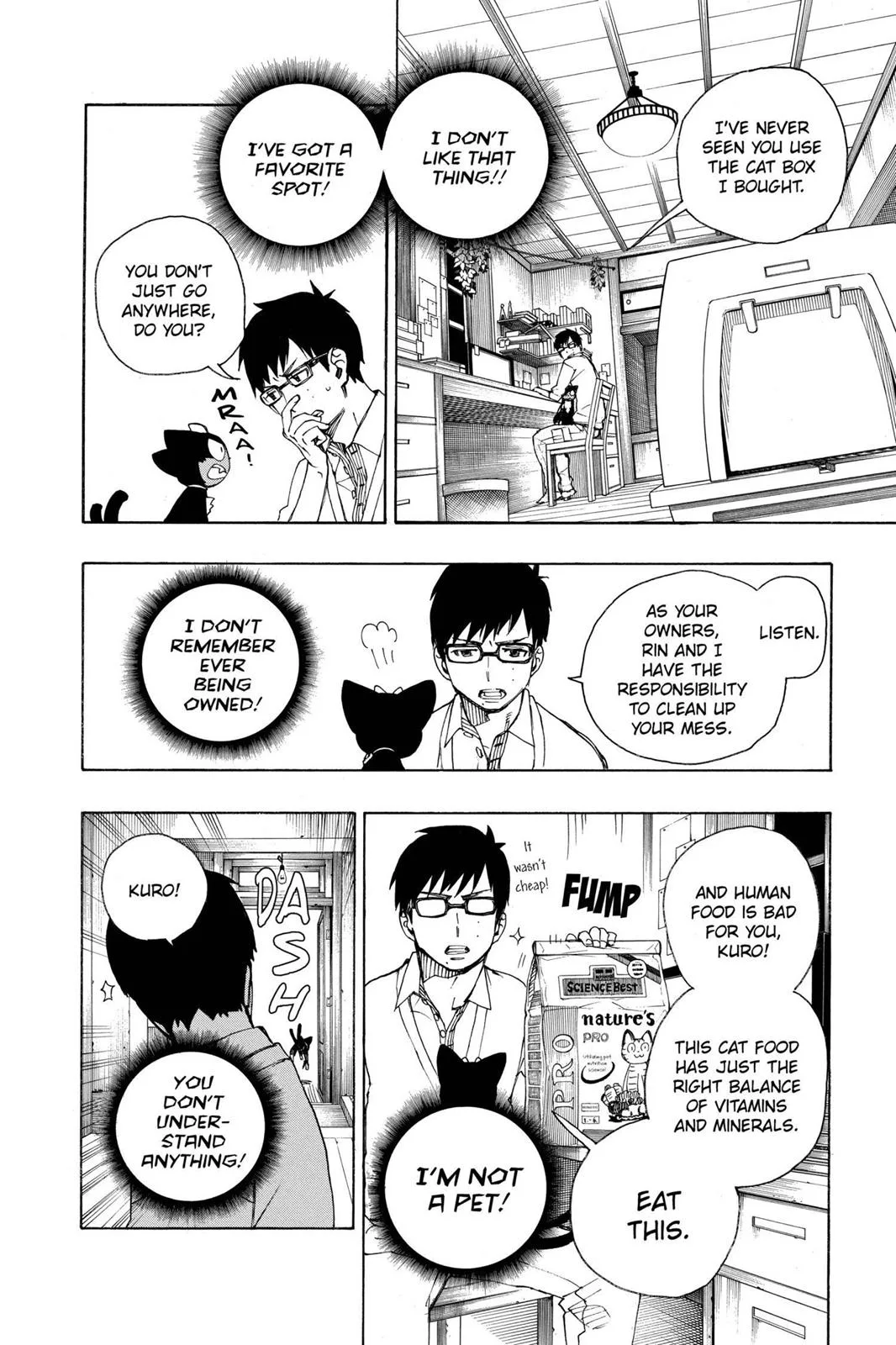 Blue Exorcist, chapter 23.6, page 6