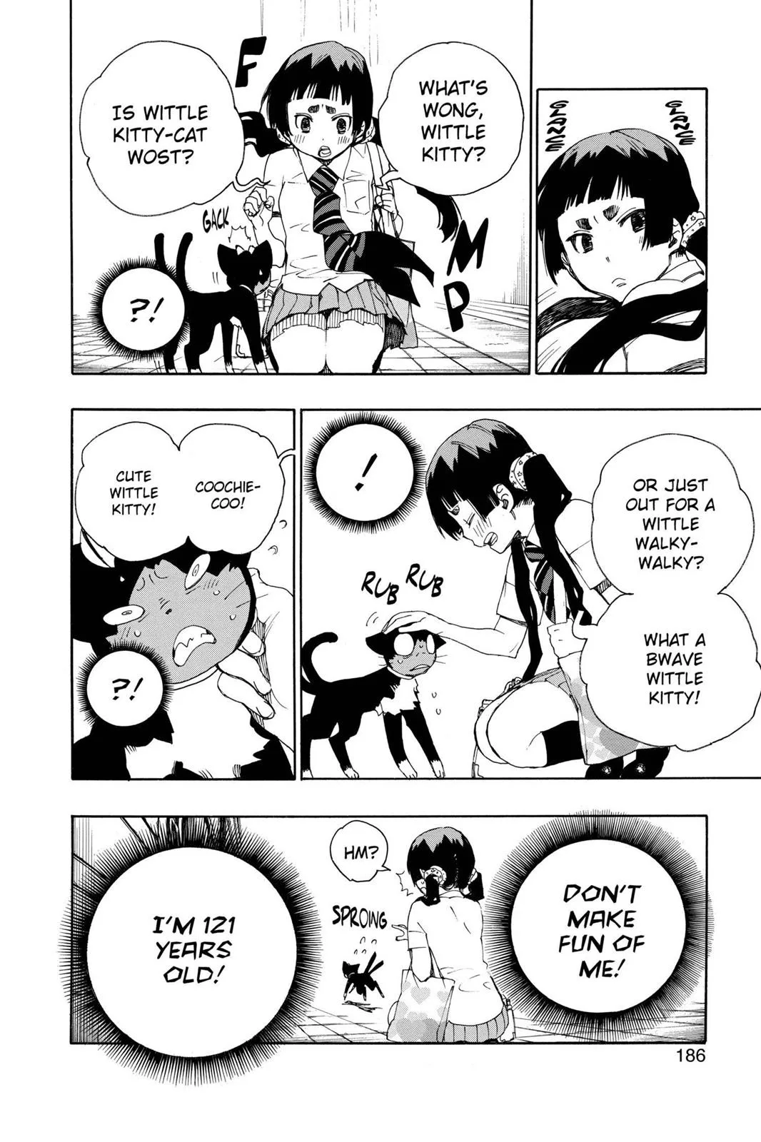 Blue Exorcist, chapter 23.6, page 8