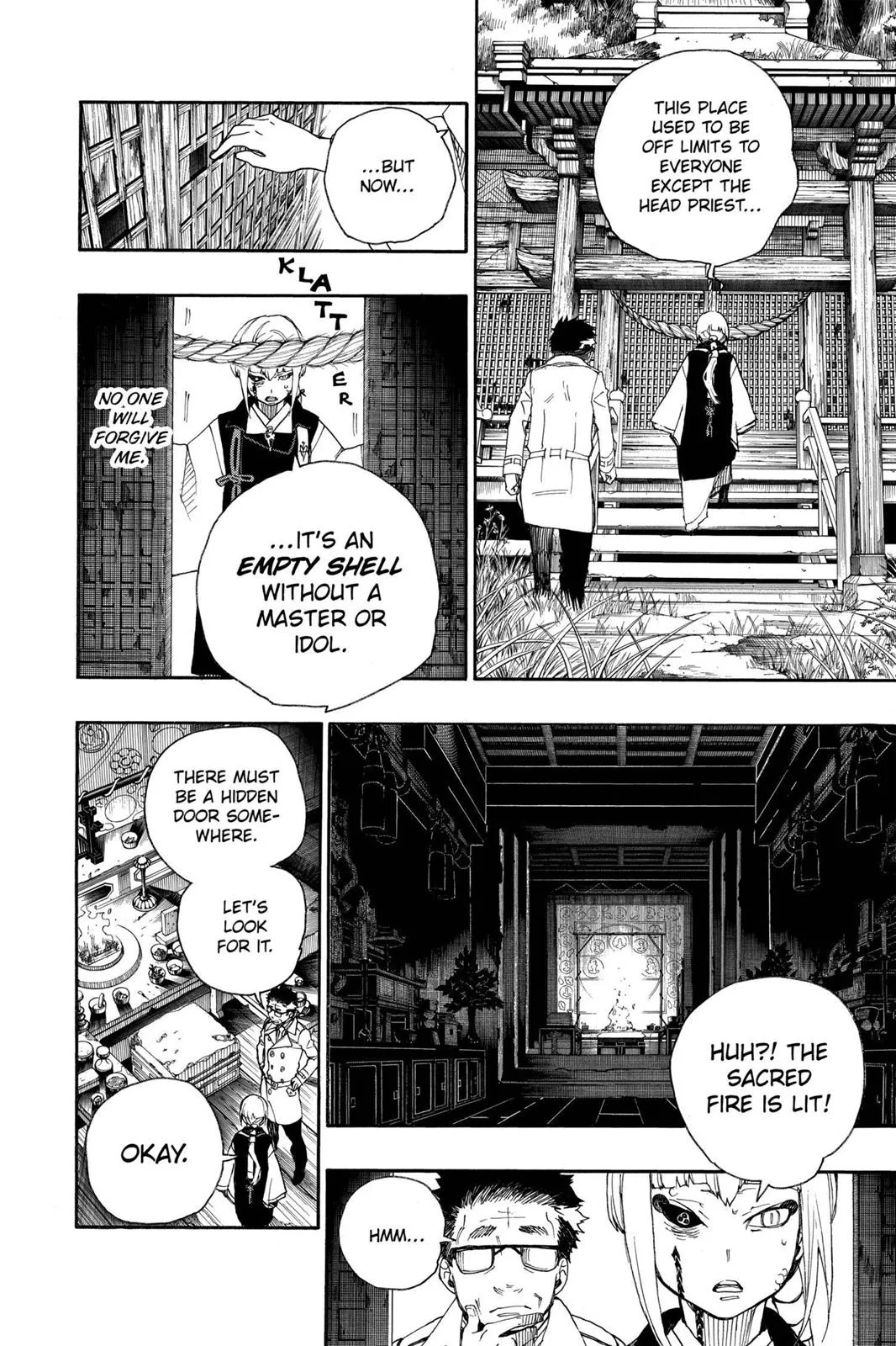 Blue Exorcist, chapter 24, page 16