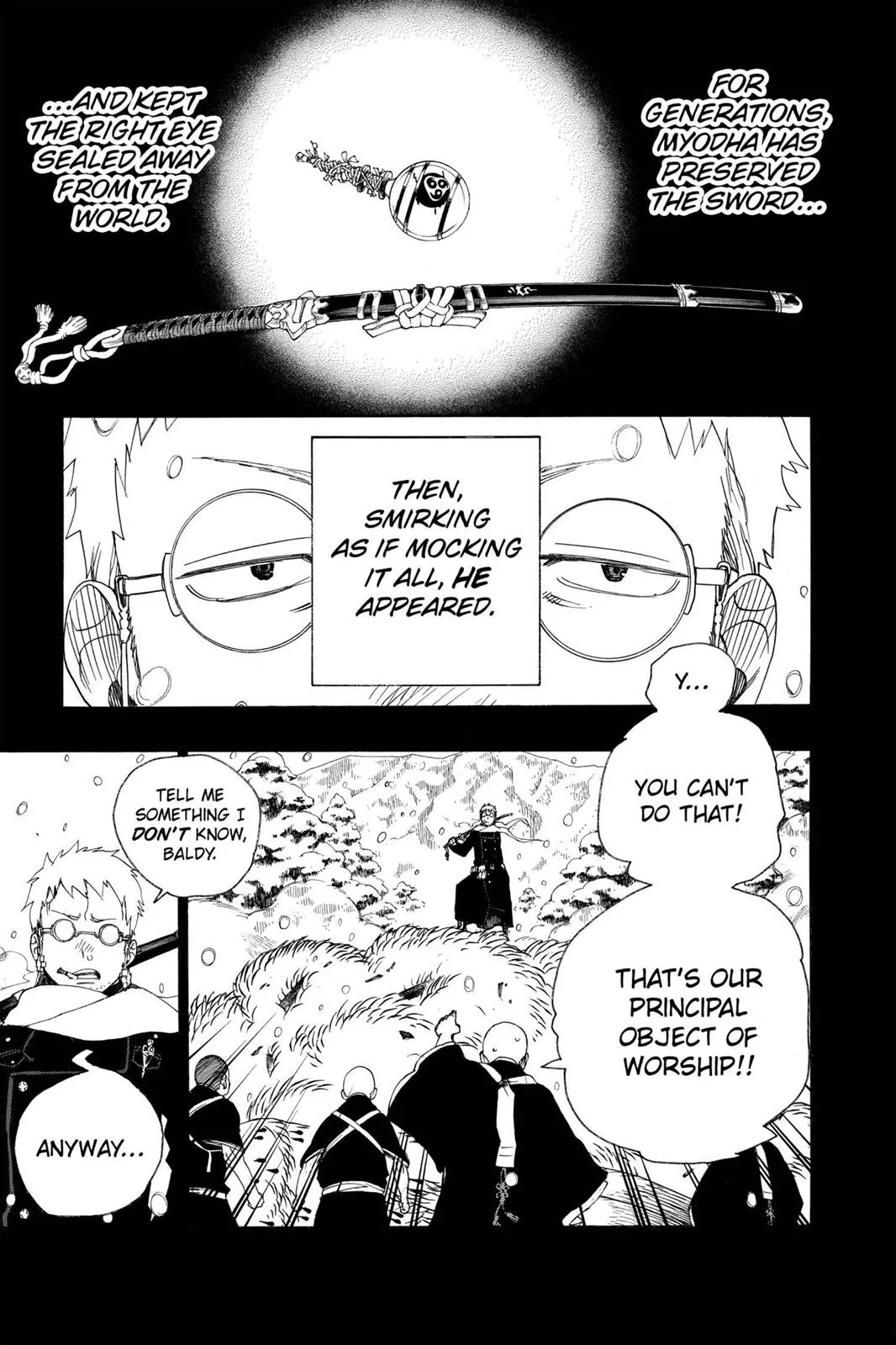 Blue Exorcist, chapter 24, page 19