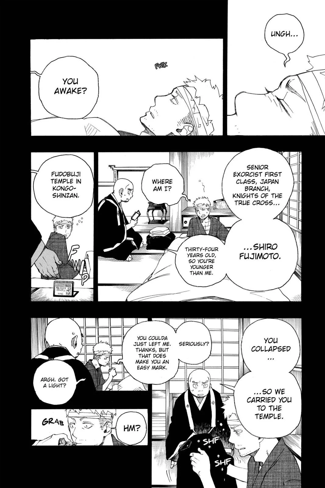 Blue Exorcist, chapter 24, page 22