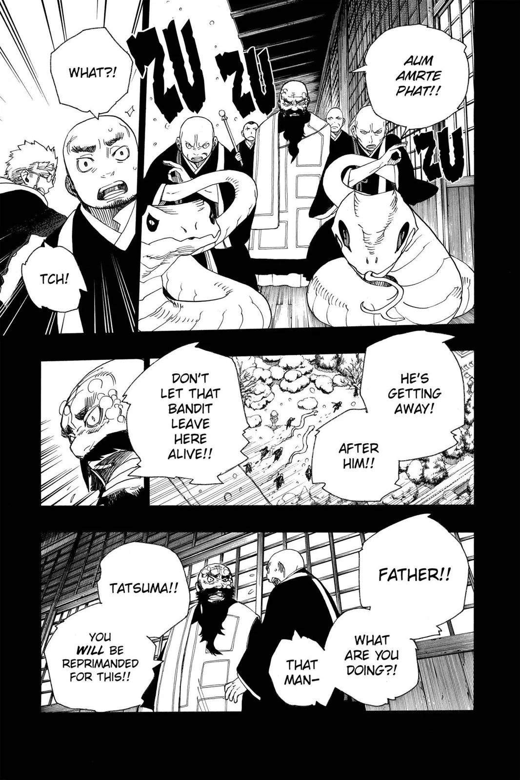 Blue Exorcist, chapter 24, page 33