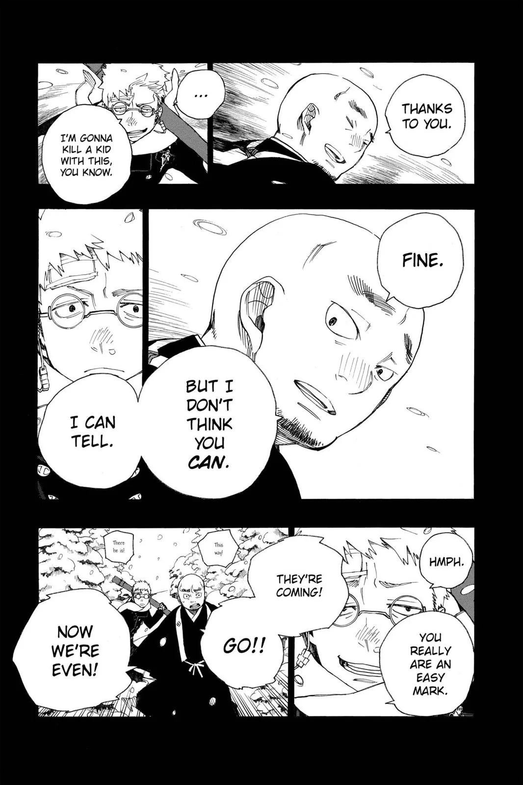 Blue Exorcist, chapter 24, page 37