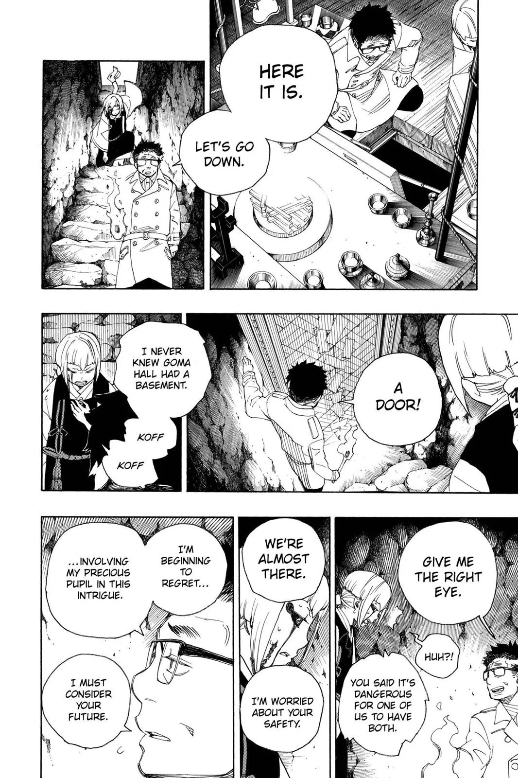Blue Exorcist, chapter 24, page 40