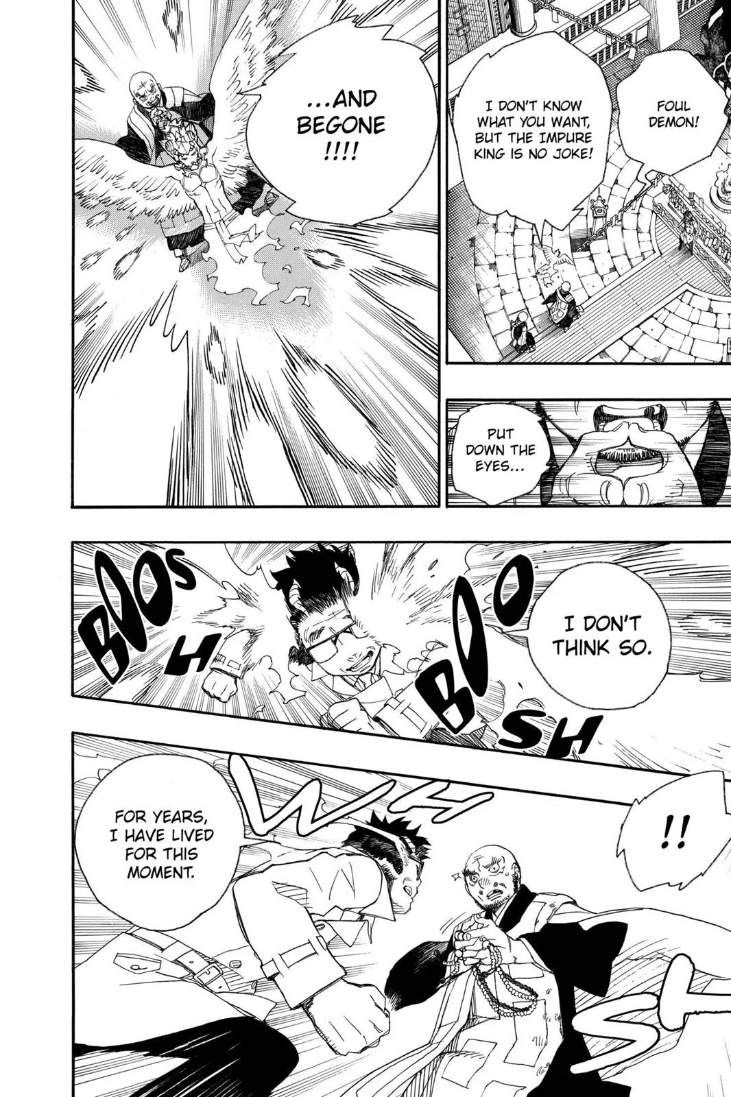 Blue Exorcist, chapter 25, page 8
