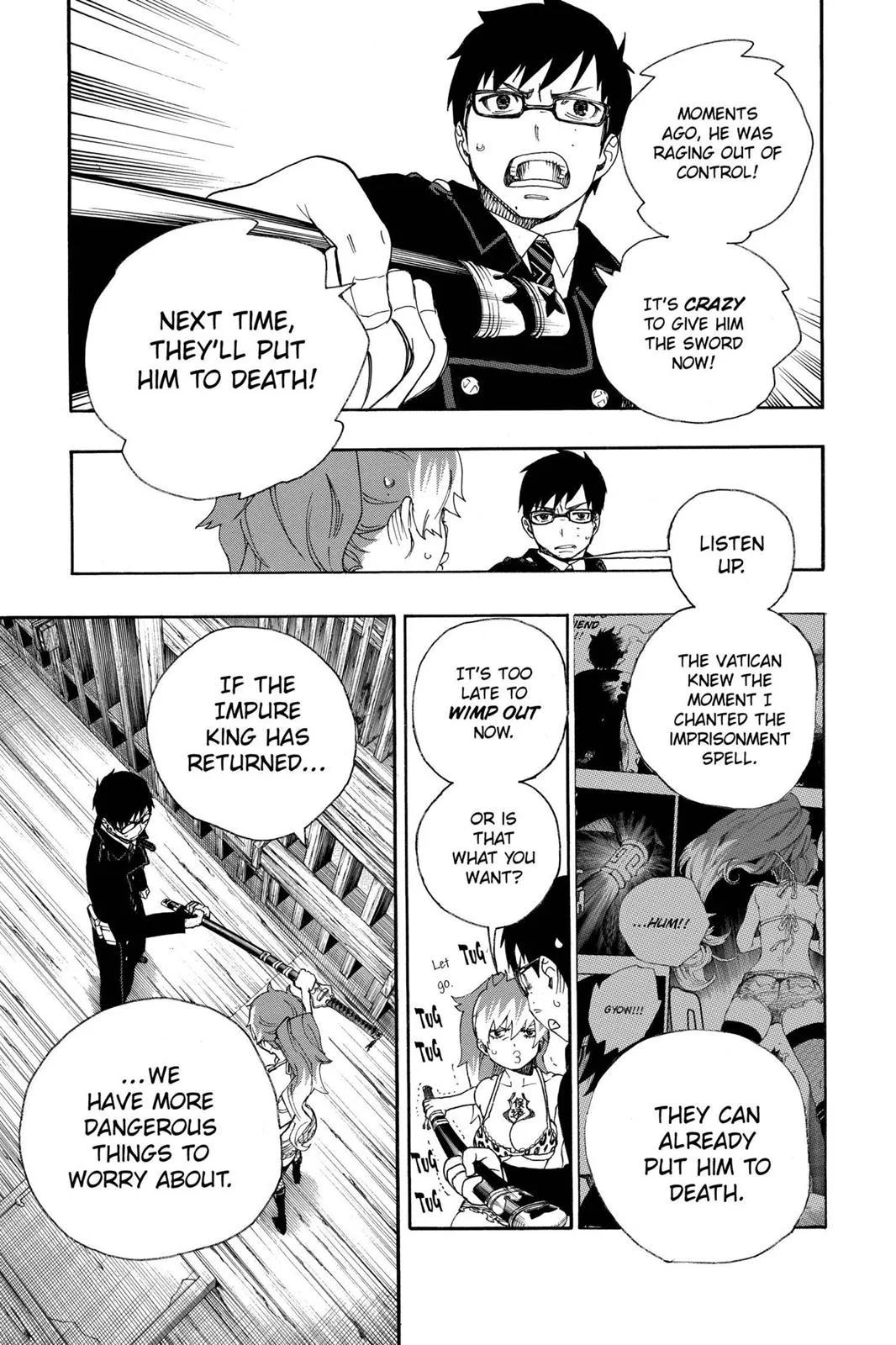 Blue Exorcist, chapter 25, page 34