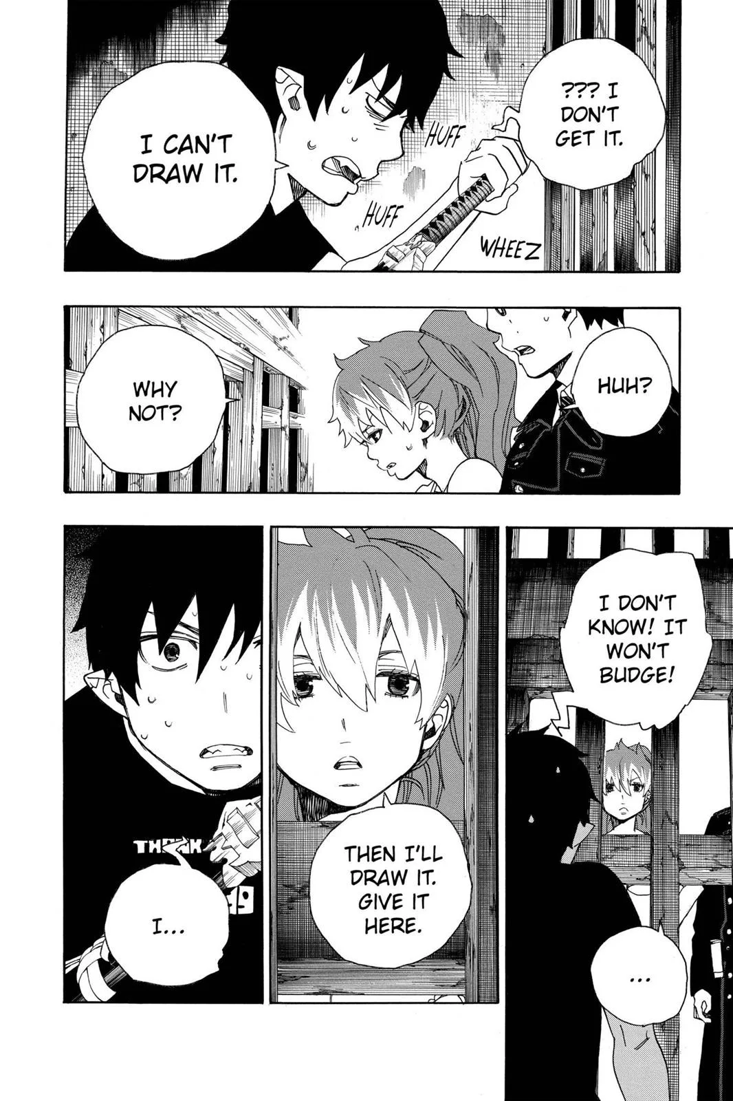 Blue Exorcist, chapter 25, page 37
